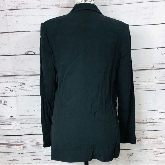 Nicole Miller Artelier Double Breasted Blazer Black - Picture 3 of 10